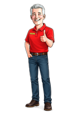 Fred, your friendly InfoWest neighbor, giving a thumbs up