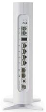 Managed router, rear port layout