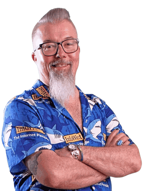 Scott Laws, InfoWest business Internet specialist