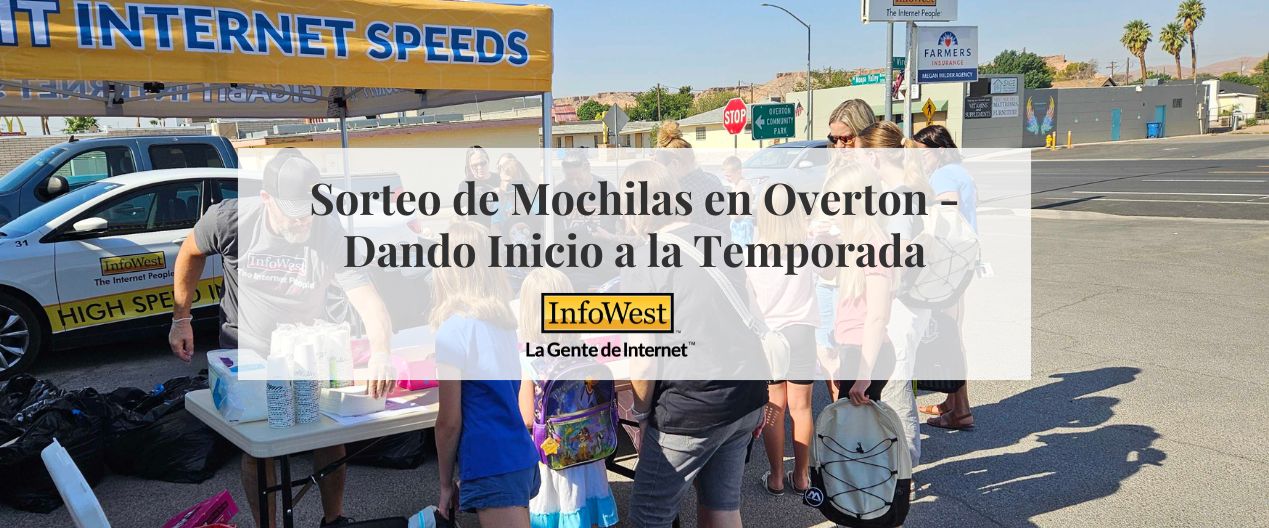Sorteo de Mochilas en Overton - blog post