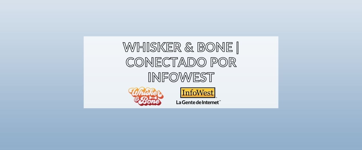 Conectado por InfoWest, Whisker & Bone blog cover