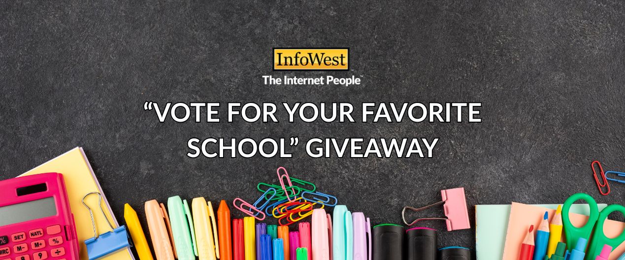 Vote for Your Favorite School” Giveaway blog cover