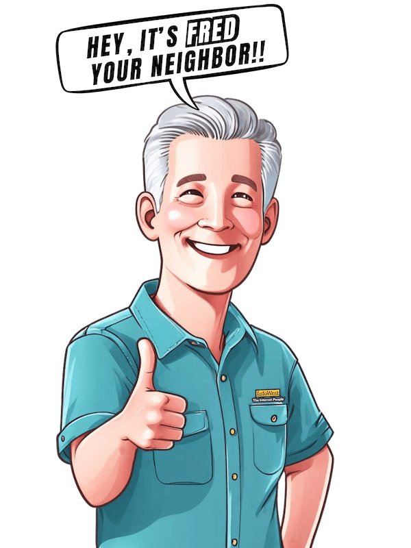Hey It's Fred Your Neighbor Graphic